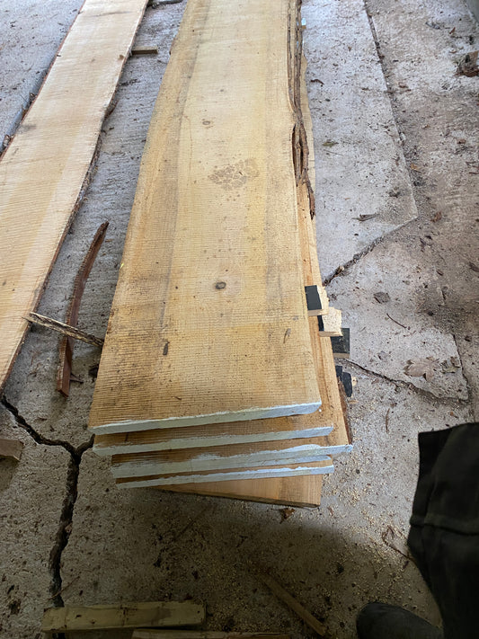 Long CEDAR Live Edge 394 cm Plank